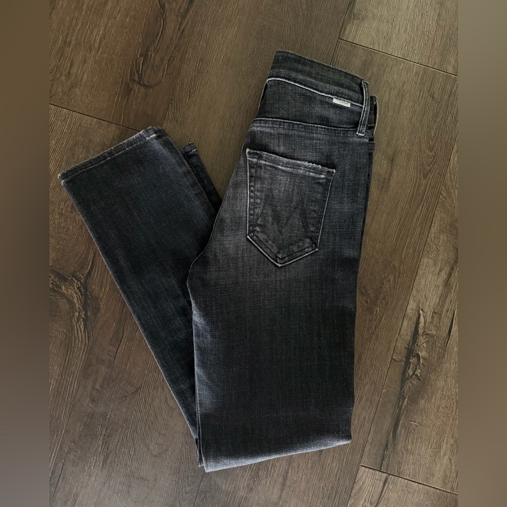 MOTHER Black Skinny Jeans - Women's